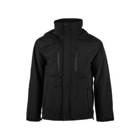 5.11 Tactical Bristol Parka jacket i sort softshell